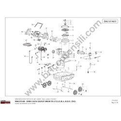 Lavor Pressure Cleaner LKX 2015LP Spare Parts - Drawing 1