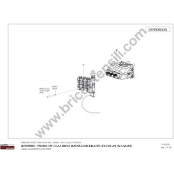 Lavor Pressure Cleaner LKX 2015LP Spare Parts - Drawing 4