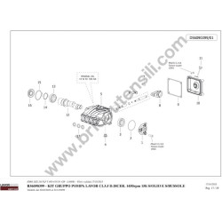 Ricambi Lavor per Idropulitrice LKX 2015LP - Esploso 6