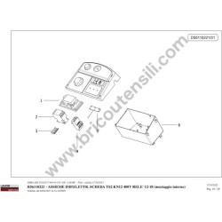 Lavor Pressure Cleaner LKX 2015LP Spare Parts - Drawing 7