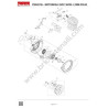 Dolmar Spare Parts for Chainsaw PS32C/35 - Drawing 3