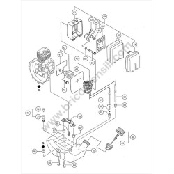 Ricambi Hitachi per Motosega da Potatura Hitachi CS25EC-SC
