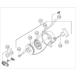Ricambi Hitachi per Motosega da Potatura Hitachi CS25EC-SC