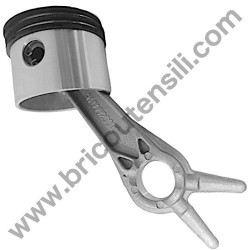 ABAC V30-50 Vertical CM3 Conrod Piston Kit - 1