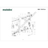 Metabo Spare Parts for Hammer Drill SBE 1100 Plus - Drawing