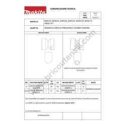 Ricambi Makita per Tassellatore HR2600 - CT162-1