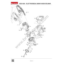 Ricambi Dolmar per Motosega TCS-2801S