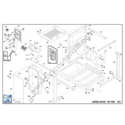 FIAC AIRBLOK40 Spare Parts - Drawing 1
