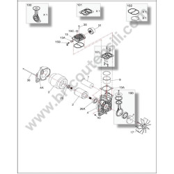 FIAC ECU XSS228 SPARE PARTS - Drawing 1