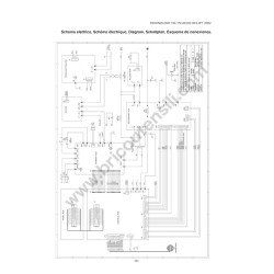 Ricambi Telwin per Inverter TECHNOLOGY TIG 172 AC/DC HF/LIFT 230V - Schema Elettrico 