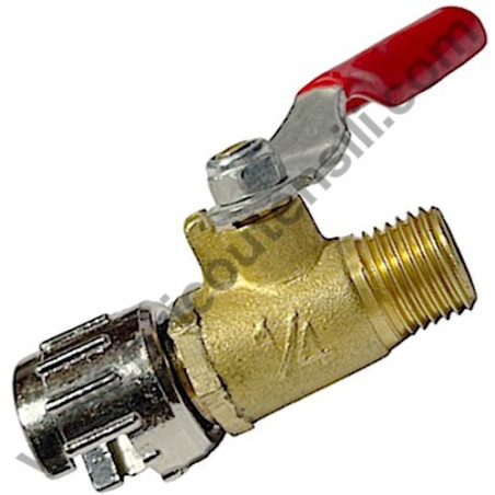 Line Valve M-M 1/4'' Eco-Line