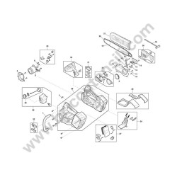 Ricambi Alpina per Motosega A 305