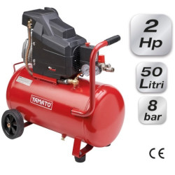 Coaxial Single-Phase Air Compressor 24 lt. 2 hp