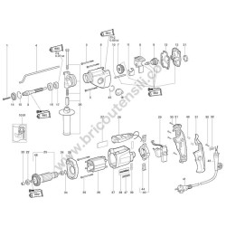 Metabo SBE 850 IMPULS Spare Parts - Drawing
