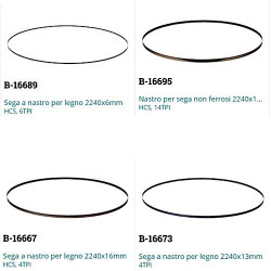 Ricambi Makita per Sega a Nastro LB1200F - Lame