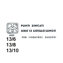 Punti in Acciaio per Fissatrici "Rapid"