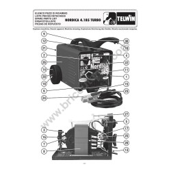 Ricambi Telwin per Saldatrici Inverter Force