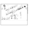 Ricambi DeWalt per Trapano DCD985 Tipo 11 - Esploso