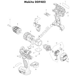 Ricambi Makita per Lucidatrici