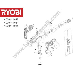 Ricambi RYOBI per Trapano RPD500-GC - Esploso