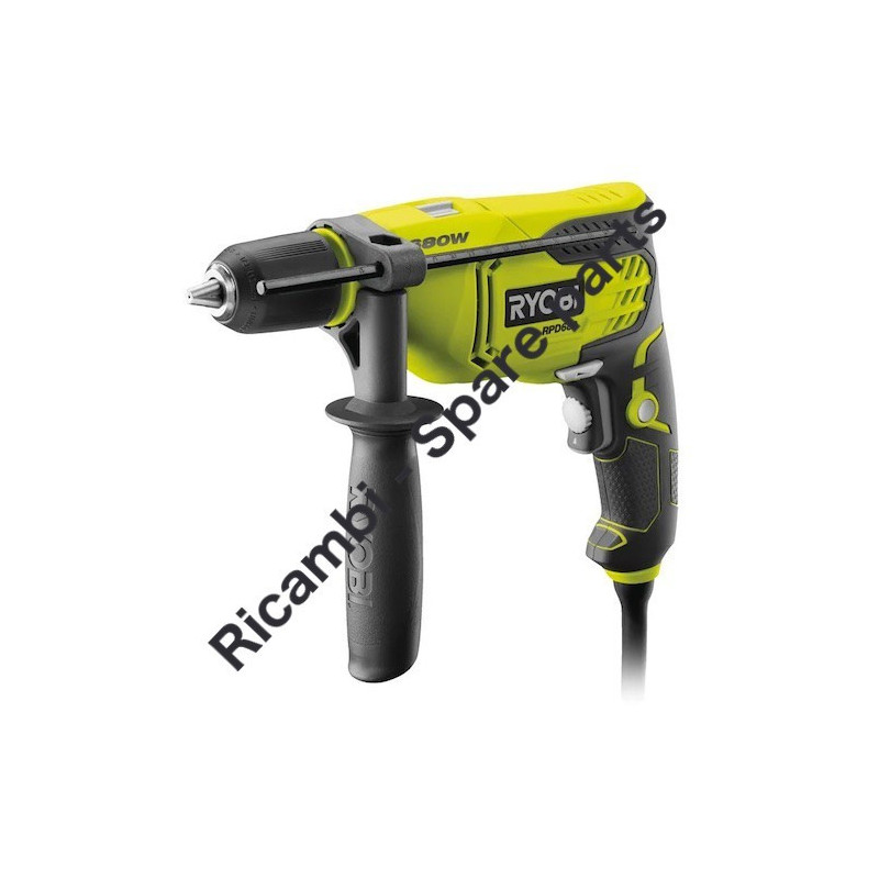 RYOBI RPD680-K Trapano a Percussione Ricambi