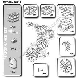 ABAC B2800B/150 CT 3 ALL FITT Spare Parts - Drawing