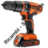 Black & Decker EGBL188 H1 Hammer Drill Parts