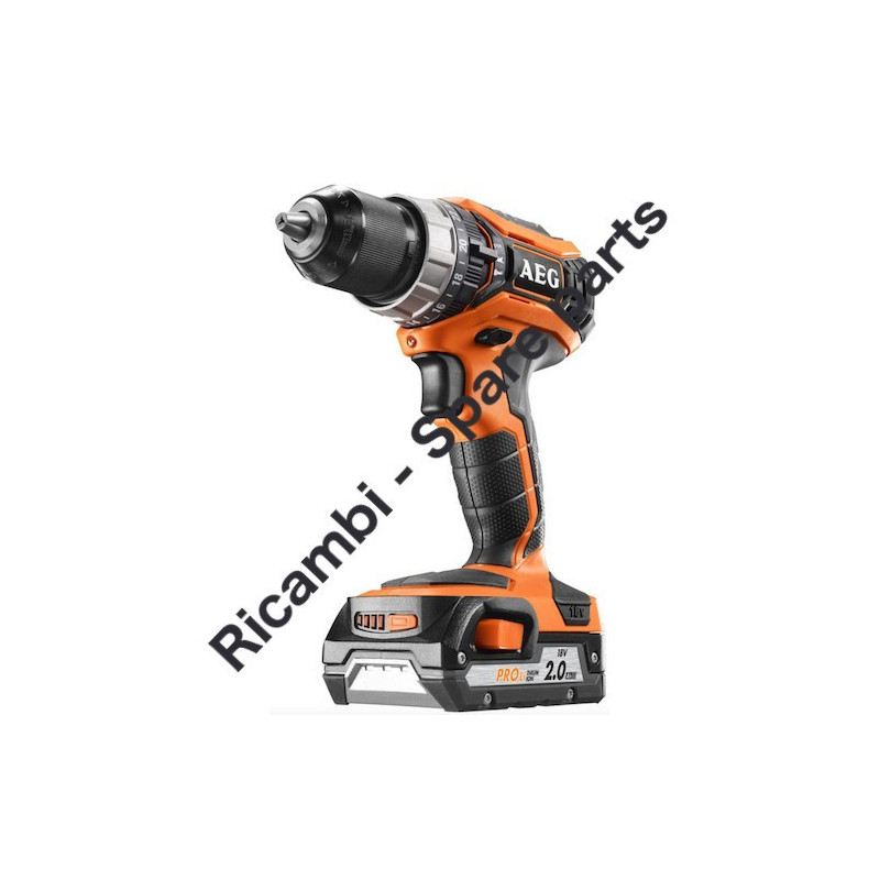 AEG BSB18C2LI-202C Drill Driver Spare Parts