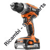 AEG BS18SBL2-202C Trapano Avvitatore IN2 Ricambi