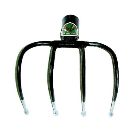 Forca da UVA 4 Denti Curva con Denti Arrotondati