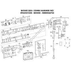 AEG BS18SBL2-202C Trapano Avvitatore IN2 Ricambi