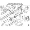AEG Combi Hammer KH28SUPERXE Parts - Drawing