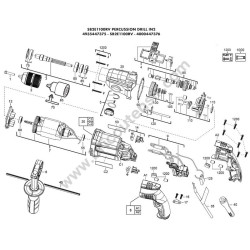 AEG Percussion Drill SB2E1100RV Parts - Drawing