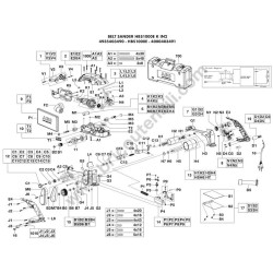 AEG HBS1000E-K Belt Sander Parts