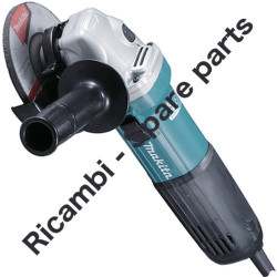 Makita GA5040R Angle Grinder Spare Parts