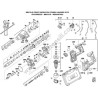 AEG BBH18 Rotary Hammer Parts - Drawing