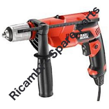 Ricambi Black&Decker per Trapano KR653 Tipo 2
