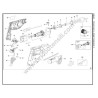 Black&Decker KR653 Type 2 Hammer Drill Parts - Drawing