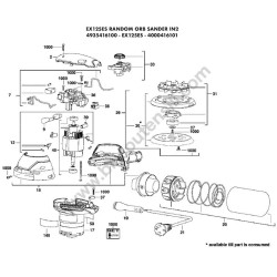 AEG BS18SBL2-202C Trapano Avvitatore IN2 Ricambi