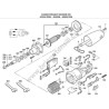 AEG GSE500E Straight Sander Parts - Drawing