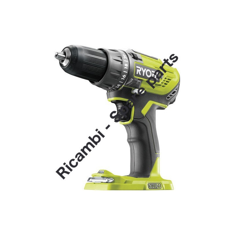 RYOBI R18DD3 Compact Drill Parts