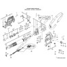 Milwaukee M12GG-0 Grease Gun Parts - Drawing