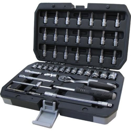 Series Sockets 1 / 4 "+ Bits Axel FU01505