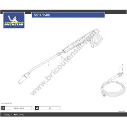 Michelin MPX 150C Ricambi - Accessori Standard