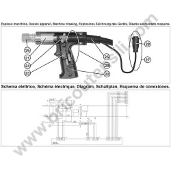 Ricambi Telwin per DIGITAL CAR SPOTTER 5500 230V - Esploso - 1