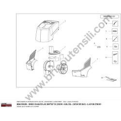 Lavor DAKOTA R2007XP Ricambi - Esploso