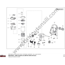 Lavor DAKOTA R2007XP Spare Parts - Drawing 2