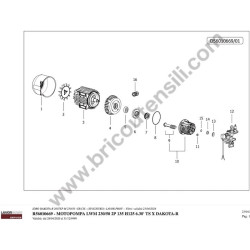Lavor DAKOTA R2007XP Spare Parts - Drawing 3