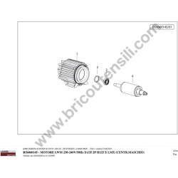 Lavor DAKOTA R2007XP Spare Parts - Drawing 6