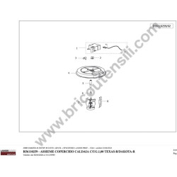 Lavor DAKOTA R2007XP Spare Parts - Drawing 10